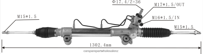 auto parts wholesale near me Power Steering Rack 44200-0K040 44200-0K230 44200-0K390 44200-0K890 8B6J062433 TOYOTA