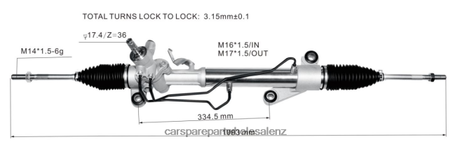 auto parts wholesale near me Power Steering Rack 44200-13021 44250-02170 8B6J062473 TOYOTA