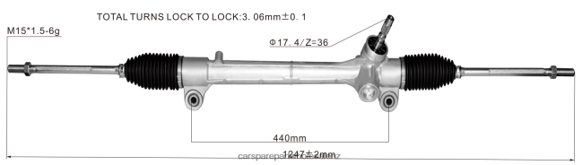 auto parts wholesale near me Power Steering Rack 45510-28141 8B6J062513 TOYOTA