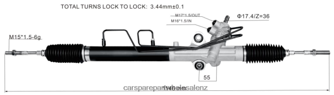 auto parts wholesale online Power Steering Rack 44200-26560 8B6J062485 TOYOTA