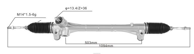 auto parts wholesale online Power Steering Rack 45510-47040 45510-47050 8B6J062445 TOYOTA