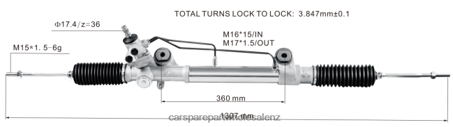 car spare part wholesale Power Steering Rack 44250-0K800 44250-0k600 8B6J062469 TOYOTA