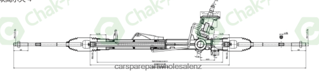 auto parts suppliers online Power Steering Rack 5u1422055e 8B6J062428 VOLKSWAGEN