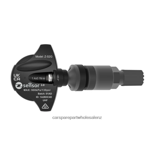 Alpine OE Replacement TPMS Sensor - OE P/N 407003VU0A Freq 433Mhz 4L6V4P1526 Auto Parts suppliers online Metal Valve Stem - Dark Gray